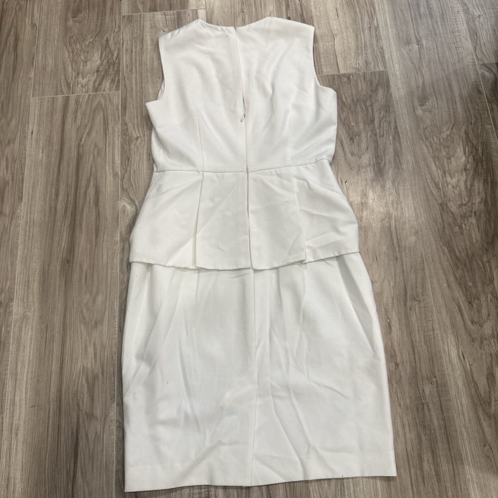 Calvin Klein White Midi Dress